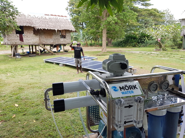 Solomon Islands village receives clean water
