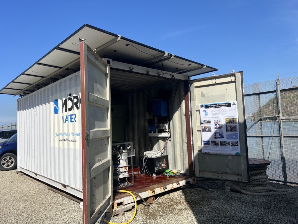 robust water treatment plant delivering water security in remote location